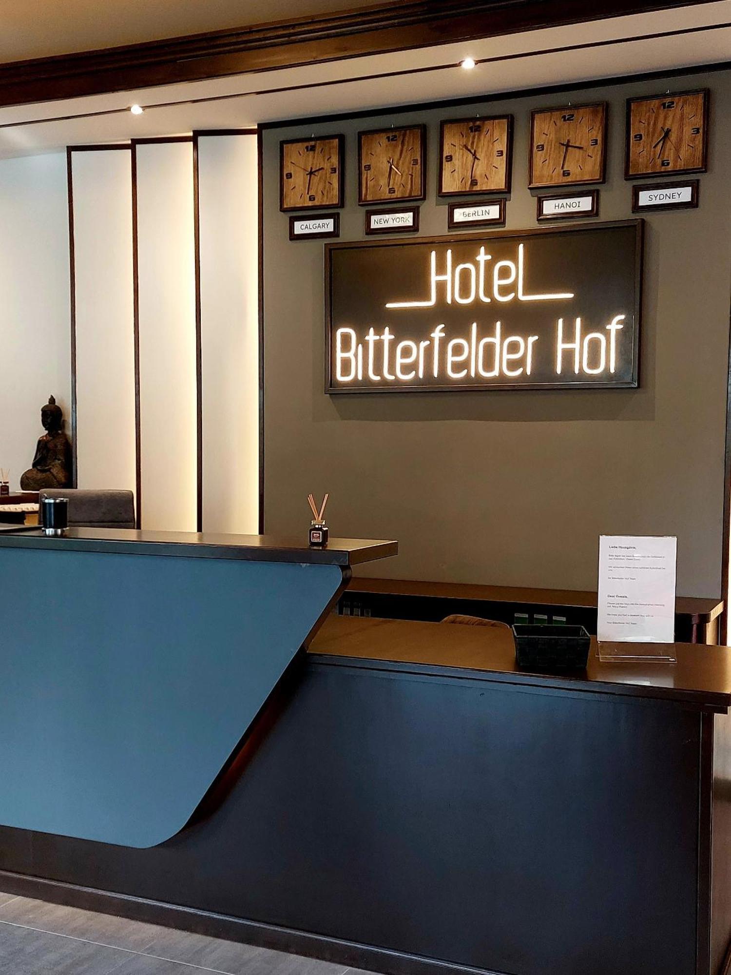 Hotel Bitterfelder Hof Eksteriør billede